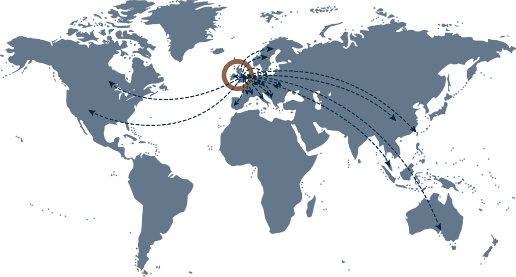 Our Global Reach World Map