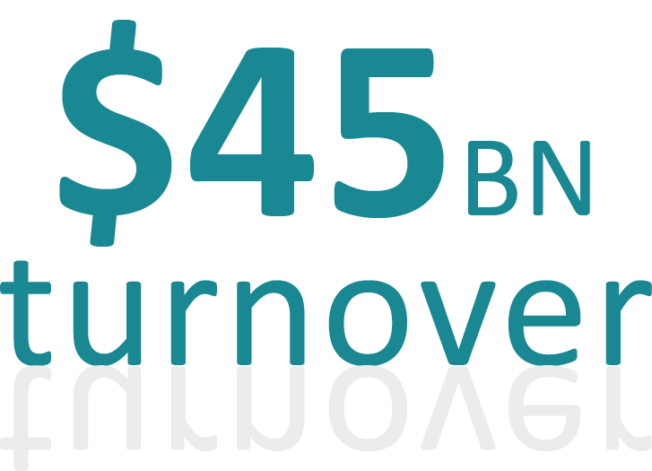 $45 Billion Turnover