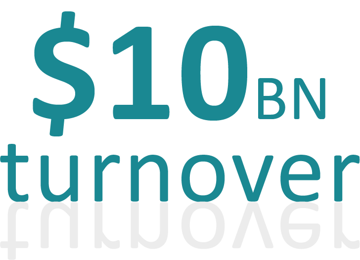 $10 Billion Turnover